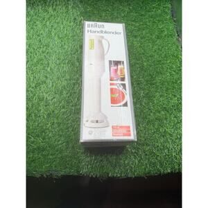 Vintage Braun Handblender MR300 Immersion Blender - White - New In Box